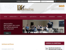 Tablet Screenshot of amatra9.org.br